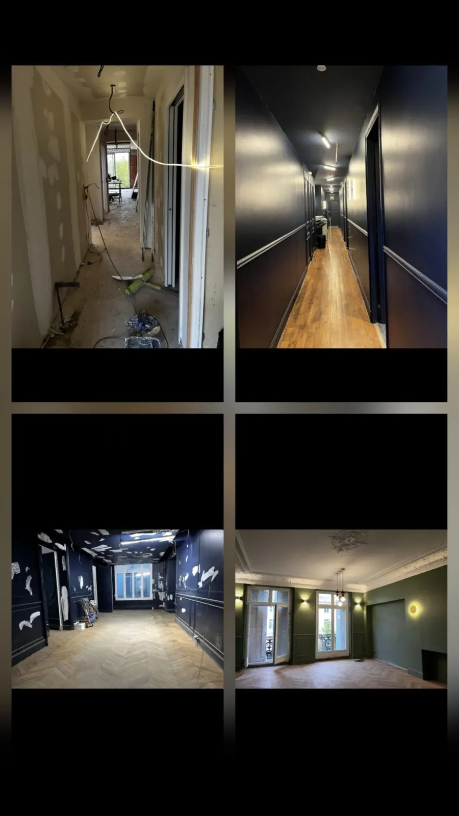 Rénovation 2 plateaux 1140 m² Trocadéro - France construction service