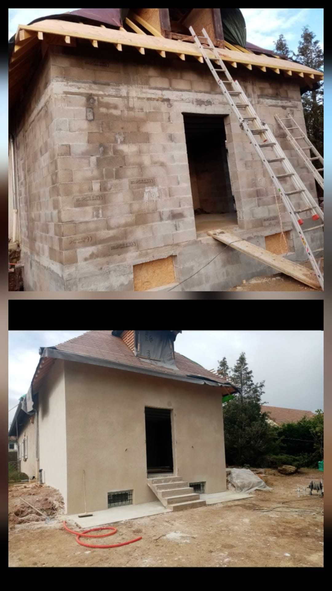 Extension d'une maison à Trappes 78 - France construction service