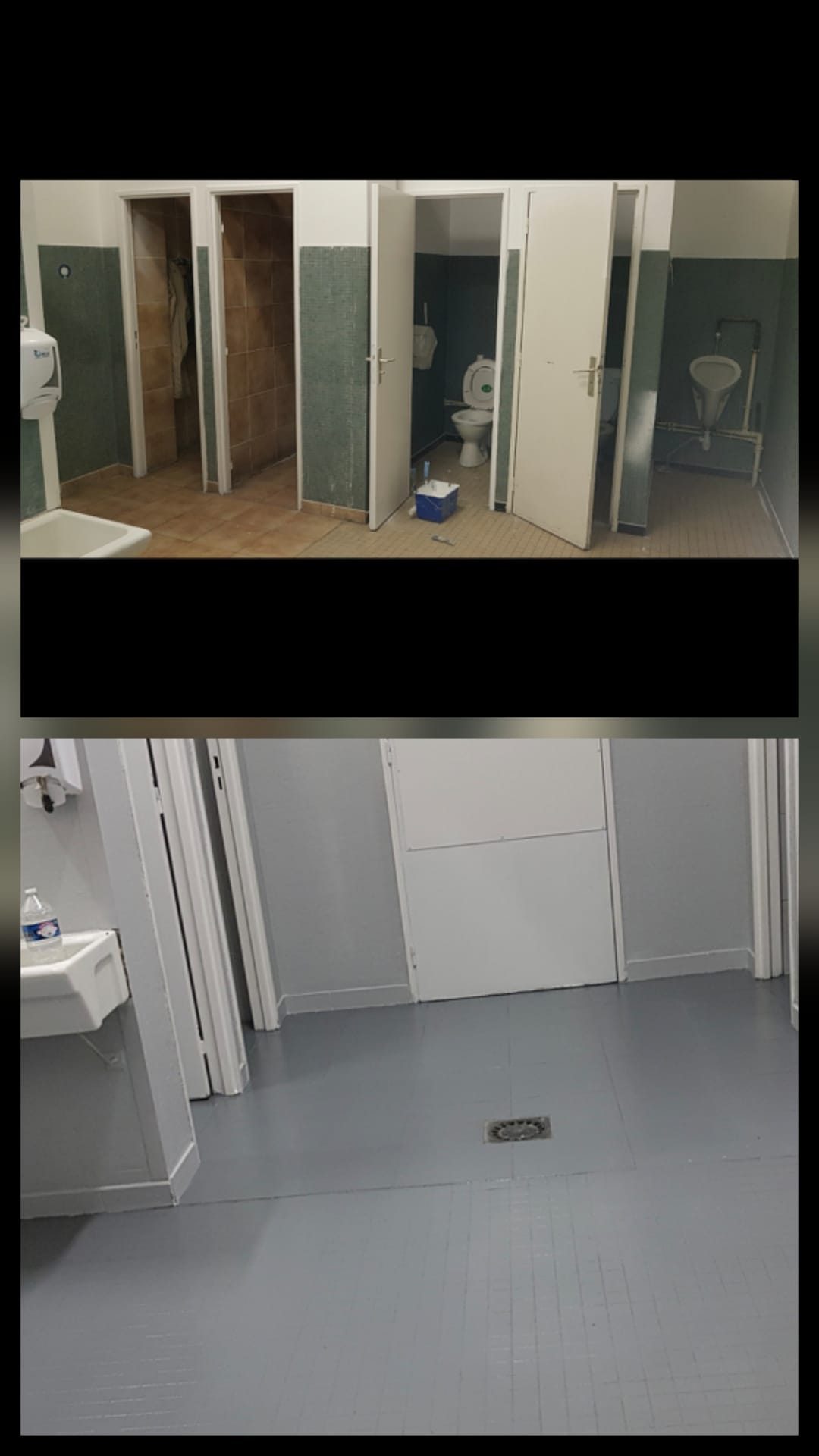 Rénovation sanitaire collective - France construction service