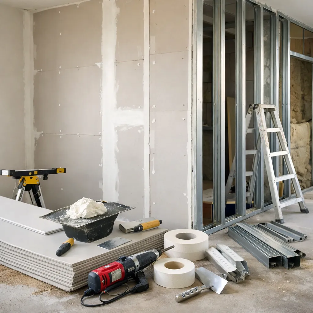 Pose de placo et cloisons - aménagement intérieur en Yvelines